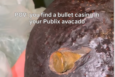 'Obviously in America': Florida Couple Finds Bullet Casing Inside 99¢ Publix Avocado