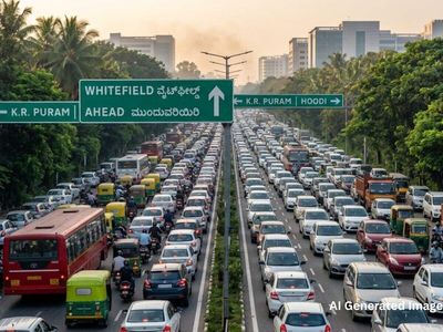 Bengaluru woman shares nearly 3-hour Electronic City to Whitefield commute, highlights road woes, netizens react