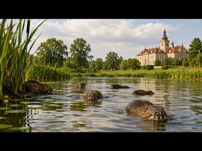 In 1905, a Bohemian prince released 5 muskrats into his estate. By 1914, their population had exploded to 2 Million