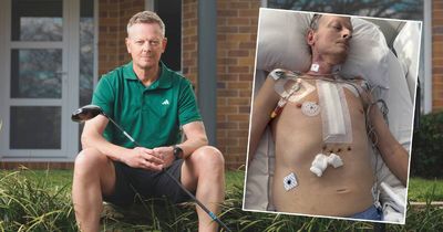 From heart failure to the fairway: Canberra dad's inspiring recovery