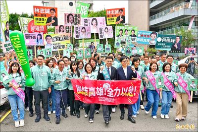 高雄市長5搶1 賴瑞隆、柯志恩對決