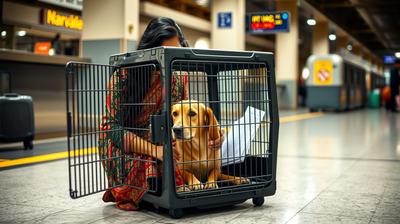 Taking Your Pet on an Indian Train or Flight: Crate Rules, Paperwork and Routes That Work