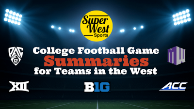 2026 Week One CFB Game Summaries for Teams in West