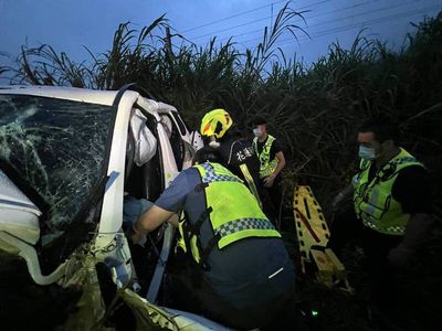 遭雨天打滑貨車撞上！花蓮阿嬤載3歲孫找爸爸 魂斷台9線