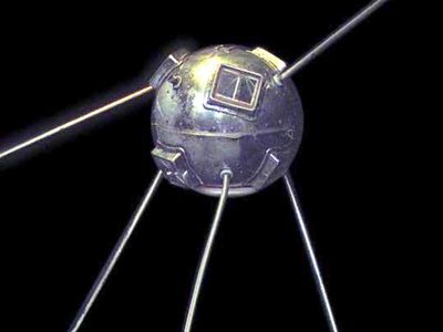 In 1957, Vanguard TV3 rose about 4 feet before its rocket exploded; the 3-pound satellite was thrown clear, recovered, and now sits in the Smithsonian's Air and Space Museum