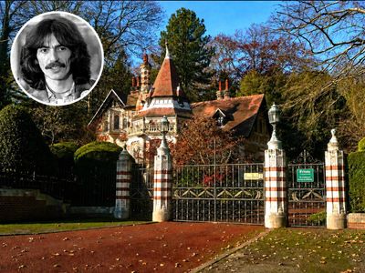 In 1970, George Harrison bought Friar Park at Henley-on-Thames; he restored its vast gardens and recorded music there, while his family still protects the estate