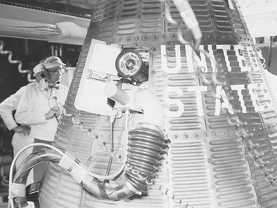 In 1961, Liberty Bell 7 sank after Gus Grissom's flight; 38 years later, crews recovered the capsule from more than 15,000 feet beneath the Atlantic Ocean
