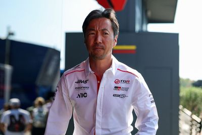 Haas F1 boss Ayao Komatsu gets behind wheel of historic F1 car ahead of Italian GP
