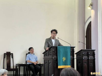 赴長老教會成立基督教後援會 沈伯洋強調沒有「票倉」概念：選票要靠爭取