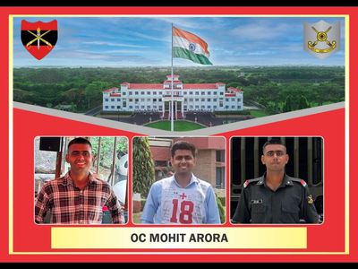 From his father’s uniform to his own: Meet Lt Mohit Arora after seven years of perseverance