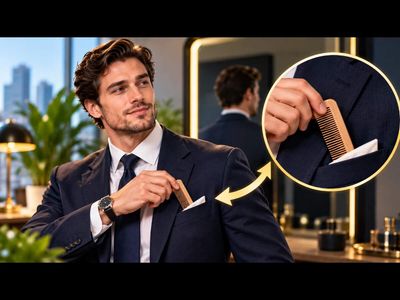 Psychology says men who always carry a tiny comb may be more intentional about how they present themselves