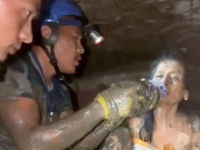 Nepal floods: Woman rescued after 10 days of being trapped in house buried under mud and debris