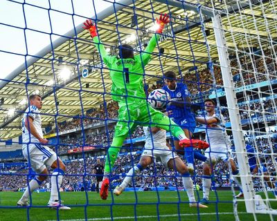 Luka Vuskovic rides to the rescue for Brighton as Leeds fail to take chances
