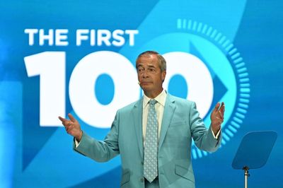 Reform will ‘make mistakes’, says Farage after conference marred by donor row