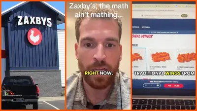 Kentucky man speaks out as Zaxby’s per-chicken-wing price doesn’t add up: ‘None of that makes any sense’