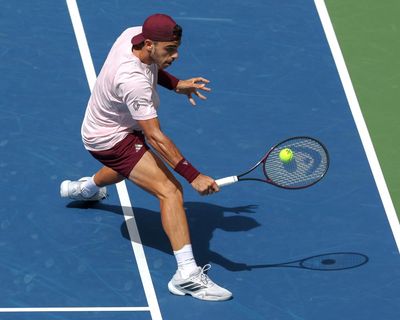 Francisco Cerúndolo roars back from brink to stun home hope Taylor Fritz at US Open