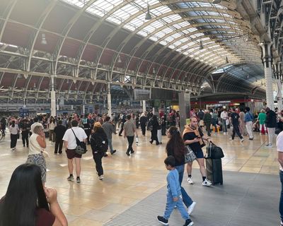 London Paddington fire causes rail chaos as Heathrow trains cancelled