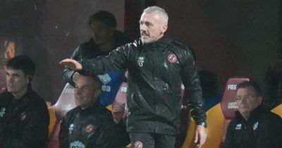 Lee Sharp says Dundee United should have been given penalty in draw with Falkirk