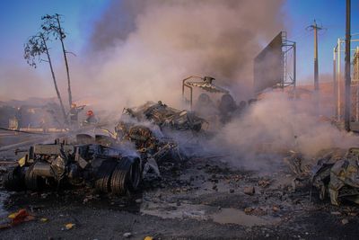 Iran fuel tanker explosion leaves 11 dead and seven injured