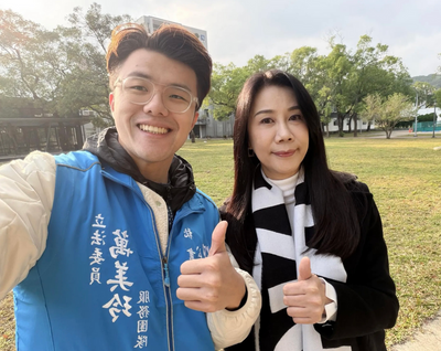 佀廣洋硬要選還稱被大家抹黑 萬美玲前樁腳回擊：來噁心桃園人！