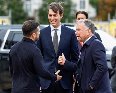 US envoys Kushner and Witkoff visit Kyiv for first time after Putin talks
