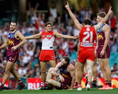 The complacent Lions reappear as the Swans show they have spirit amid the turmoil