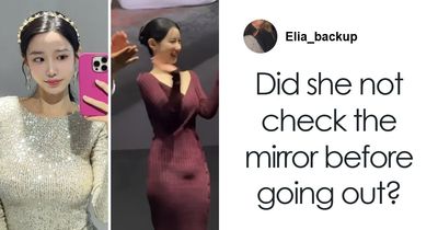 Johyun Turns Heads In Fitted Premiere Dress, But One Unexpected Detail Steals All The Attention