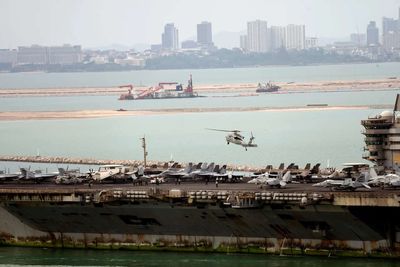 US aircraft carrier Abraham Lincoln departs Thailand after port call