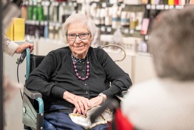 Marks & Spencer superfan, 101, returns to store after four years in care home