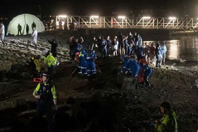 Portsmouth Standoff as Hundreds Block Road in 'Stop the Boats' Protest After 140 Migrants Brought Ashore