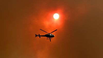 Fires, heat and looming El Niño menace east coast