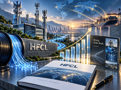 HFCL shares jump 5% as FY26 order book surges 113% to Rs 21,206 crore
