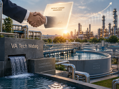 VA Tech Wabag shares jump 3% after securing repeat order from RIL for ETP project