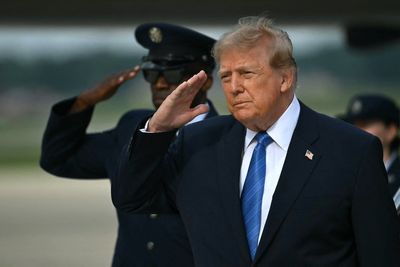 Trump shares new Space Force uniform — and people immediately spot the problem