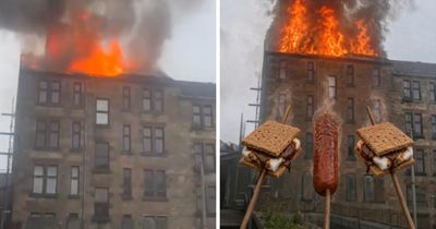 Far right cheer 'wilful' Glasgow tenement fire amid false 'migrant housing' claims