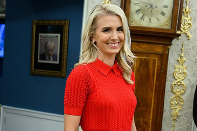 Trump Aide Natalie Harp Seen With New Bruises on Her Ankles After Joining President at His New Jersey Golf Club