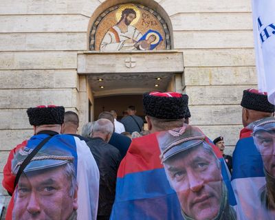 Ratko Mladić, the ‘Butcher of Bosnia’, given hero’s funeral in Serbia