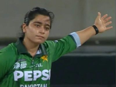 Pakistan captain Fatima Sana fined 10% for gesture following Shafali Verma’s dismissal in Women’s Asia Cup match