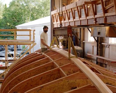 Boatbuilders review – a gentle study of craftsmen’s quiet expertise