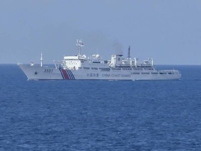 中國海警闖東沙限制水域 海巡強勢驅離回擊恐嚇言論