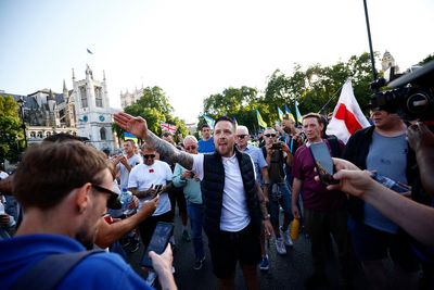 The Tommy Robinson associate behind Portsmouth and Dover anti-migrant protests
