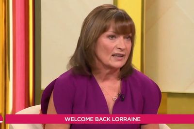 Lorraine Kelly shows off ‘amazing’ weight loss on return to ITV show