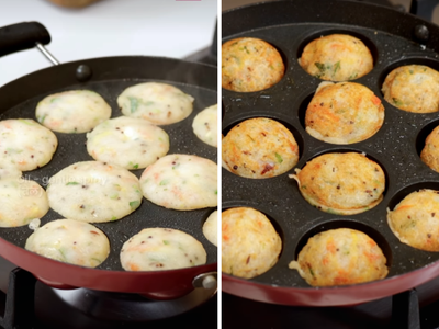 Kunal Kapur’s cheesy masala appe recipe: Try this quick and tasty snack made with semolina, veggies and cheese