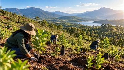 In 2014, CONAFOR launched restoration across 1 million hectares of degraded Mexican land. 4 years later, plant survival rates had nearly doubled through community action