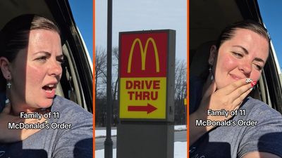 Mom orders for her family of 11 at McDonald’s drive-thru. The length of the order has the internet debating drive-thru etiquette