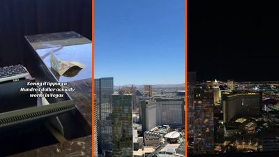California woman slips a crisp $100 bill to Vegas hotel staff. What she got in return led to her having the ‘best birthday weekend’