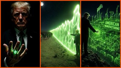 Hold your sanity, Donald Trump goes full Green Lantern and promises to deport evil with presidential ring power: ‘Beware my power’