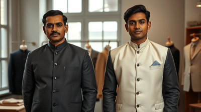 Bandhgala vs Nehru Jacket: A Complete Indian Menswear Buyer's Guide to the Collar Difference