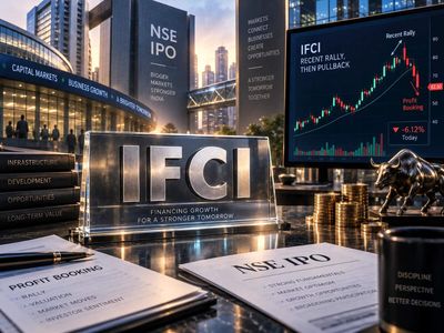 IFCI shares slide 7% after stellar 30% monthly surge amid NSE IPO buzz