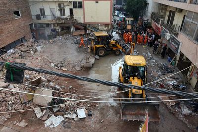 Student trapped under collapsed building in Delhi rescued after sending SOS video to friend